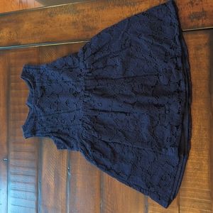 GAP Navy Lace cotton dress, size XS 4/5